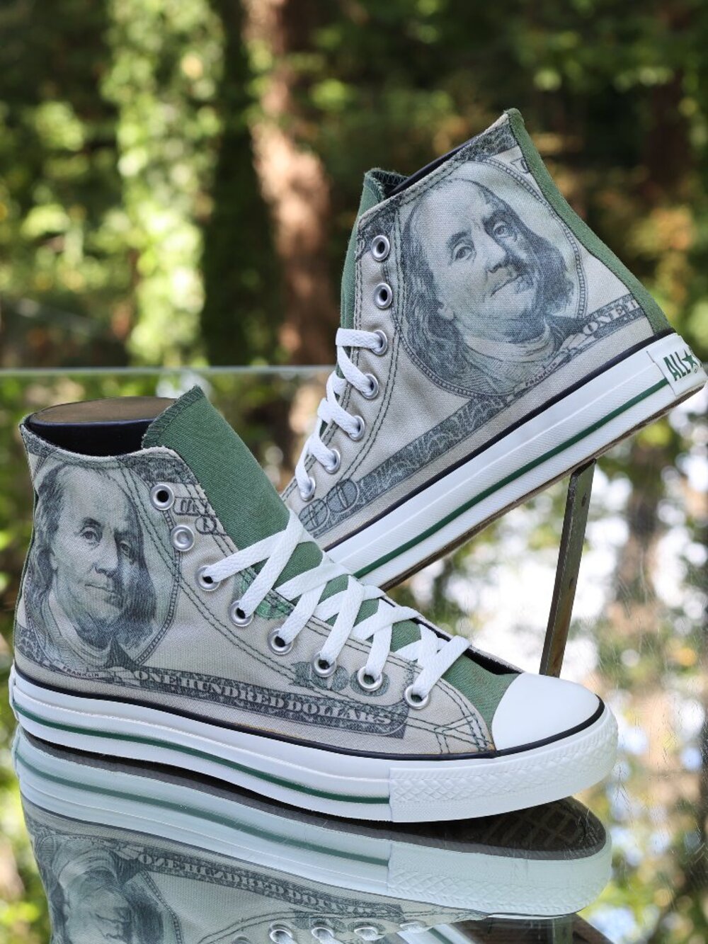 Converse Chuck Taylor All Star Hi Dollar Money Print 2010